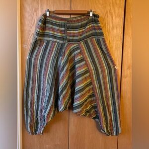 Vintage harem pants cotton.